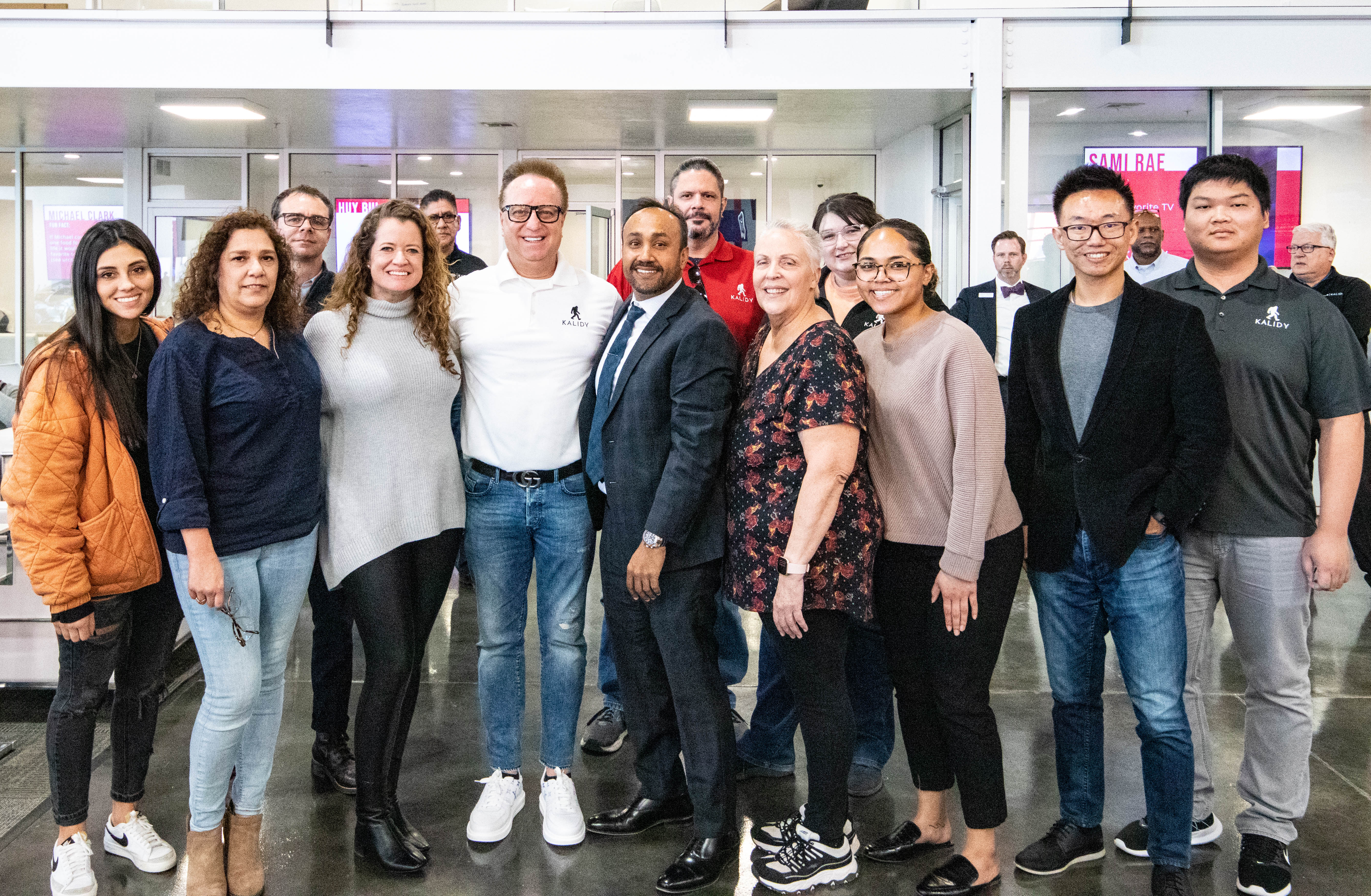 The Kalidy Homes team standing together